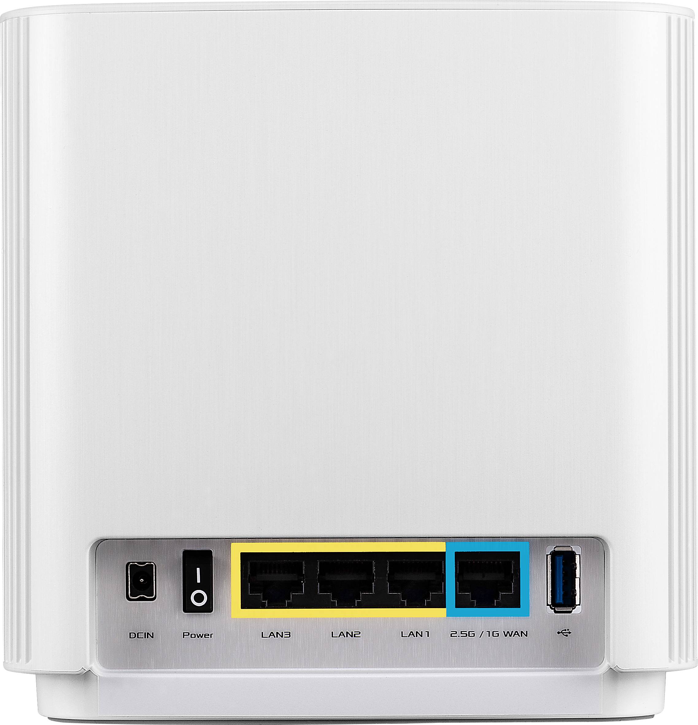Routeur Wi-Fi Asus ZenWiFi AX (XT8) AX6600 5 GHz, 2.4 GHz 6.6 GBit/s