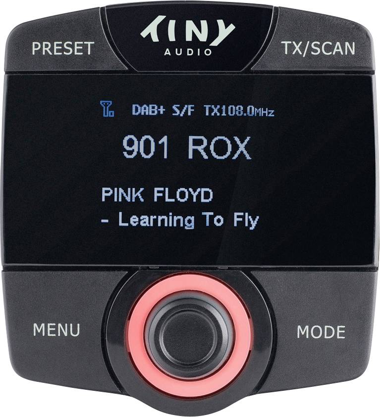 Tiny Audio C6 Récepteur DAB+