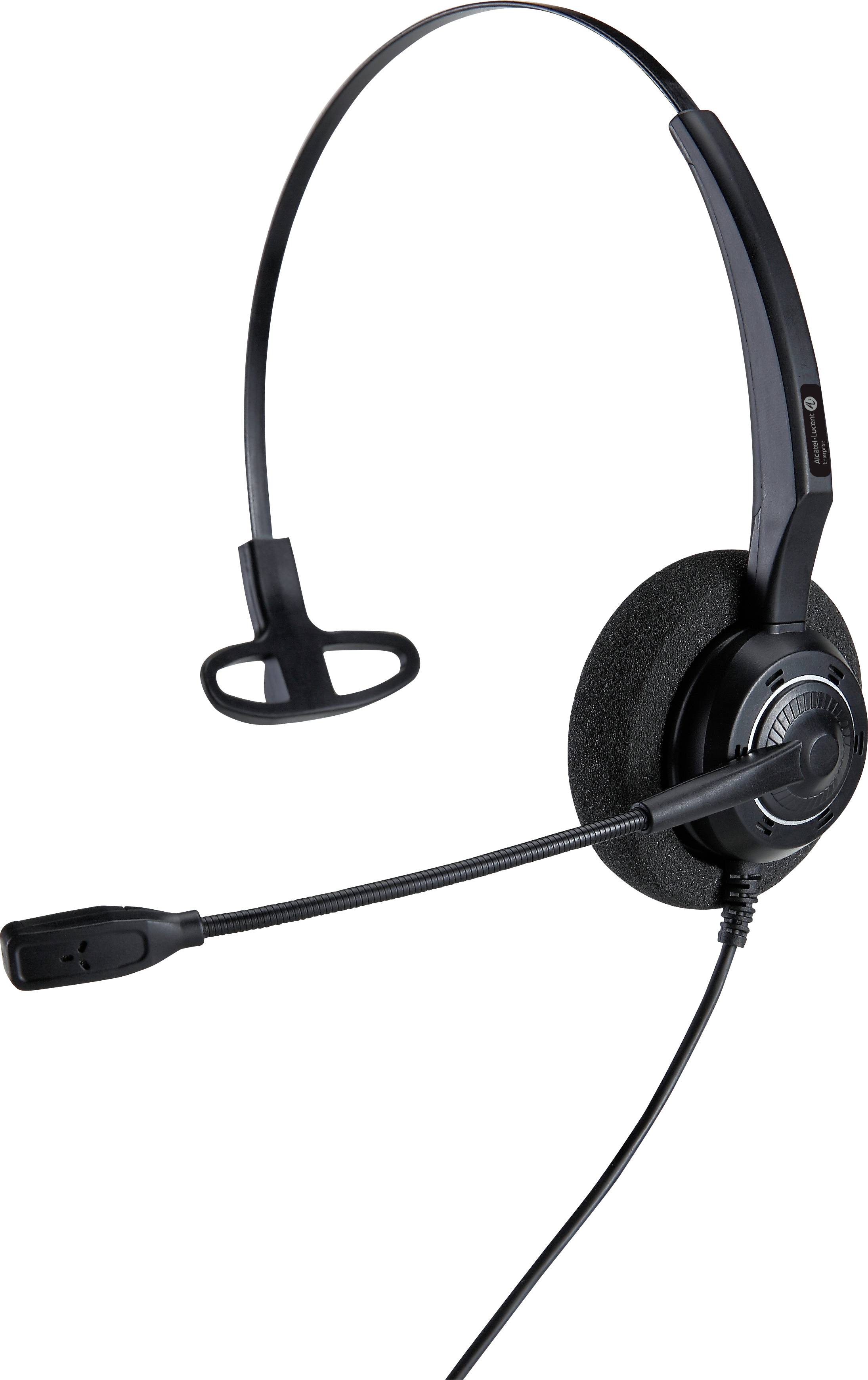 Alcatel-Lucent Enterprise AH 11 GA téléphone Micro-casque supra-auriculaire filaire Mono noir Suppression du bruit du microphone