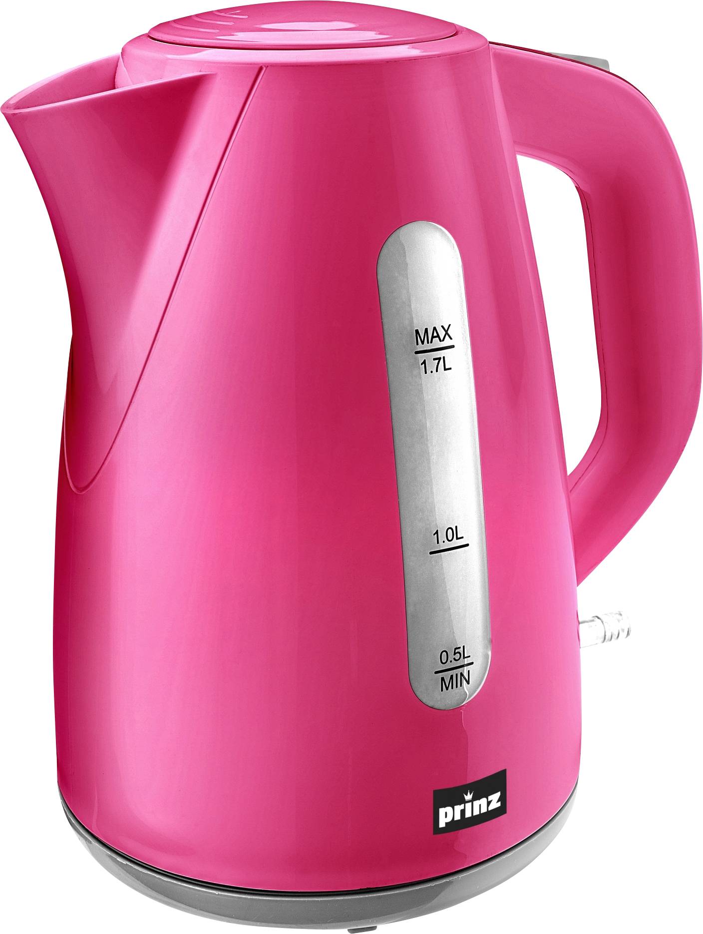 Prinz PZ-WK 1 Bouilloire sans fil rose