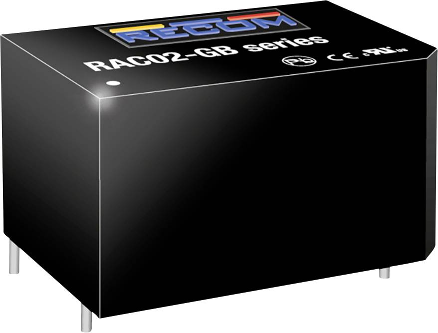 RECOM RAC02-12SGB Alimentation CA/CC pour circuits imprimés 12 V 2 W