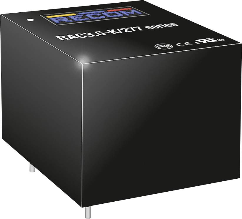 RECOM RAC3.5-15SK/277 Alimentation CA/CC pour circuits imprimés 15 V 3.5 W