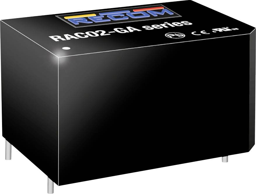 RECOM RAC02-12SGA Alimentation CA/CC pour circuits imprimés 12 V 2 W