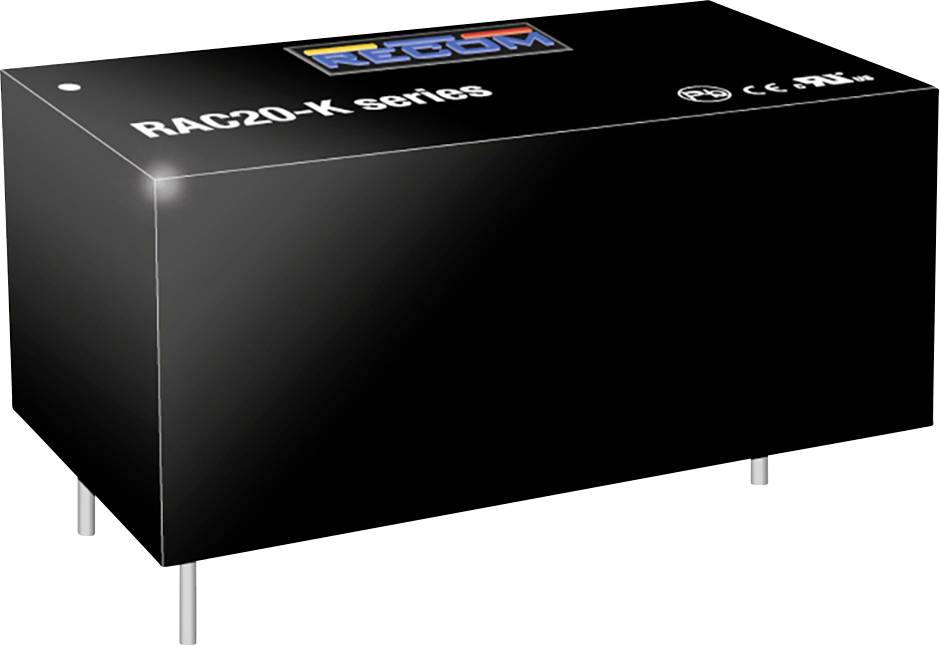 RECOM RAC20-12DK Alimentation CA/CC pour circuits imprimés 20 W