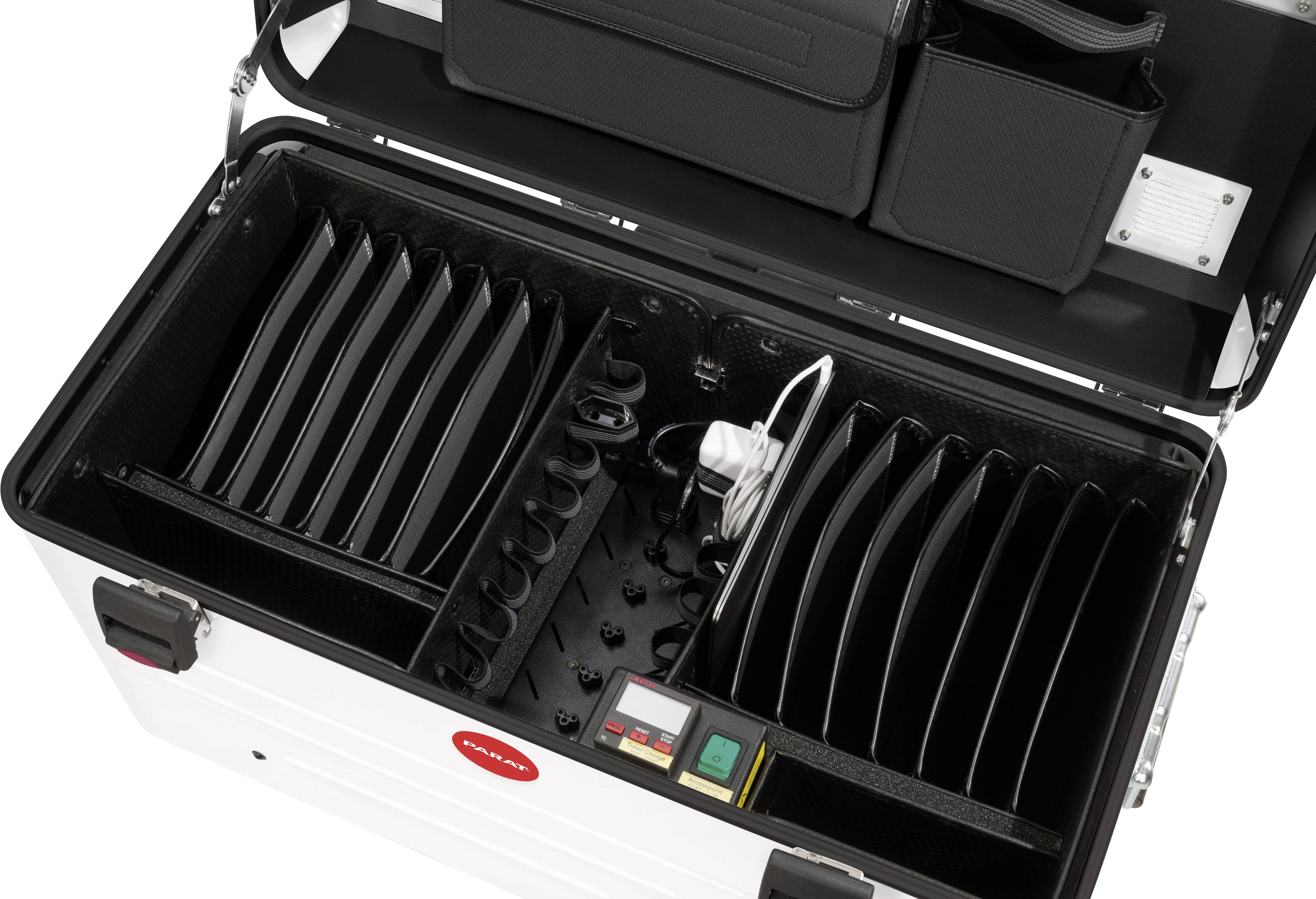 Parat N16 Système de charge et de rangement chariot Toutes les tablettes / tablettes PC, Qui ne sont pas rechargeables par USB