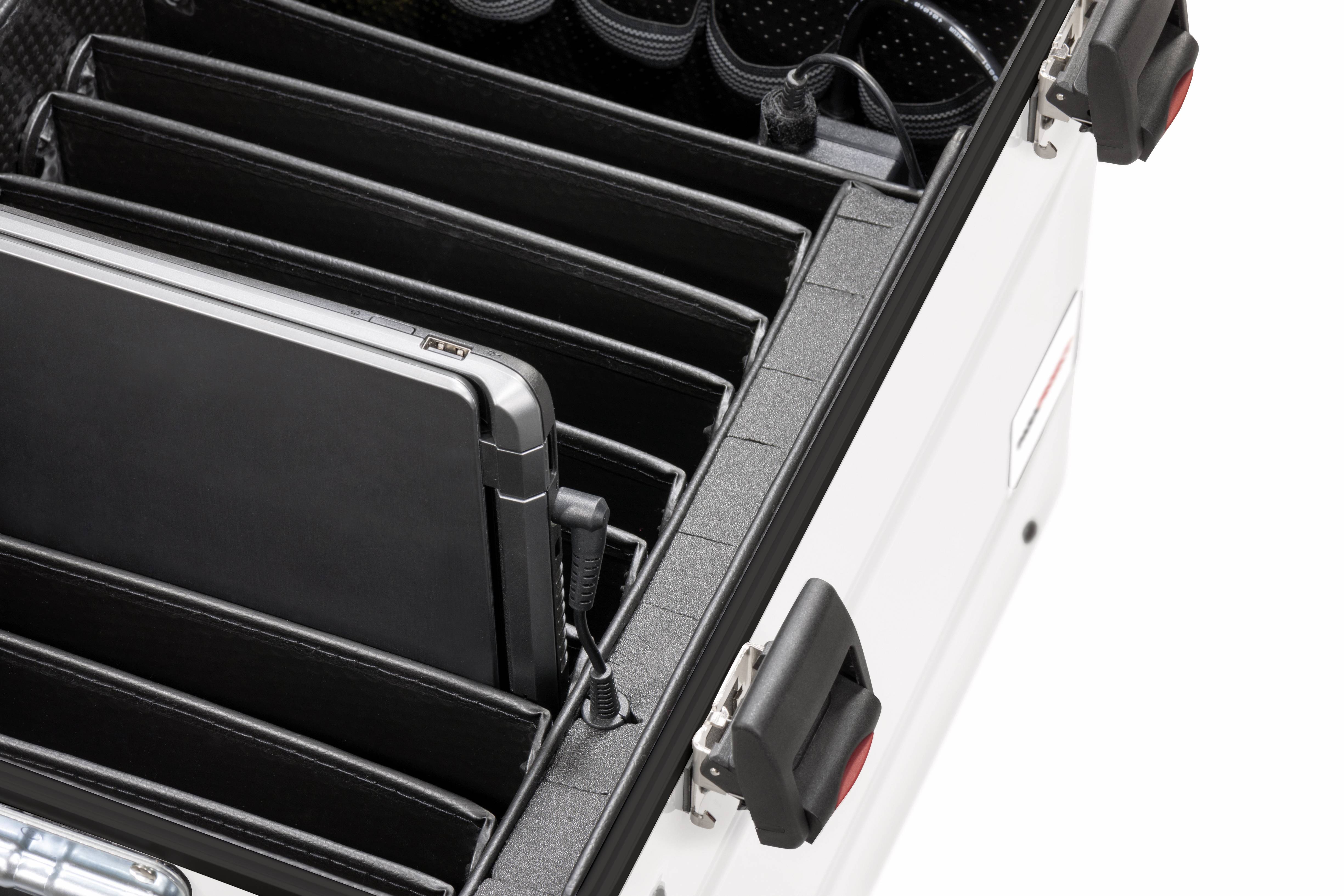 Parat PARAPROJECT® C10 Système de charge et de rangement chariot Chromebook, Ultrabook, Ordinateurs portables jusqu'à 39,6 cm