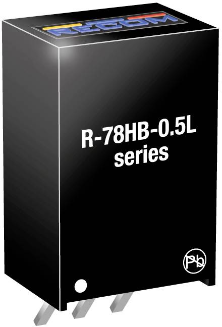 RECOM R-78HB6.5-0.5L Convertisseur CC/CC pour circuits imprimés 500 mA Nbr. de sorties: 1 x Contenu 1 pc(s)