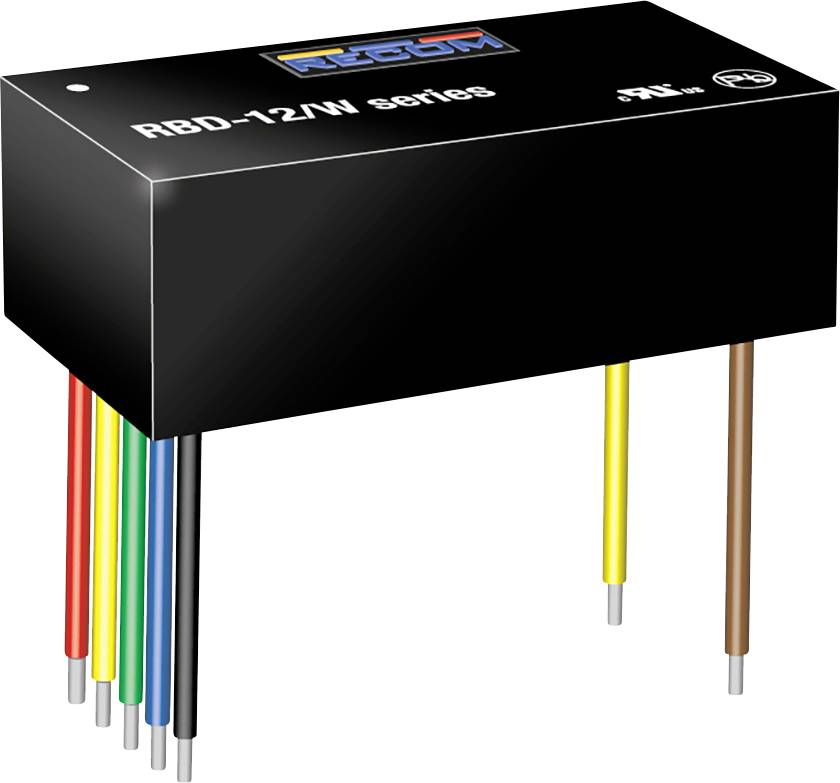 Driver de LED RECOM RBD-12-0.50/W 0 - 500 mA 2 - 40 V/DC réglable