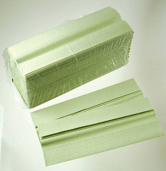 CWS Hygiene HD2760 276200 Faltpapier Basis Recycling grün (L x l) 330 mm x 250 mm citron-vert 3600 pc(s)