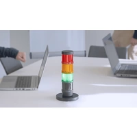 Afficheur du niveau de CO2 SignalSet Werma Signaltechnik 649.000.10 rouge, jaune, vert 1 set Afficheur du niveau de CO2 SignalSet Werma Signaltechnik 649.000.10 rouge, jaune, vert 1 set