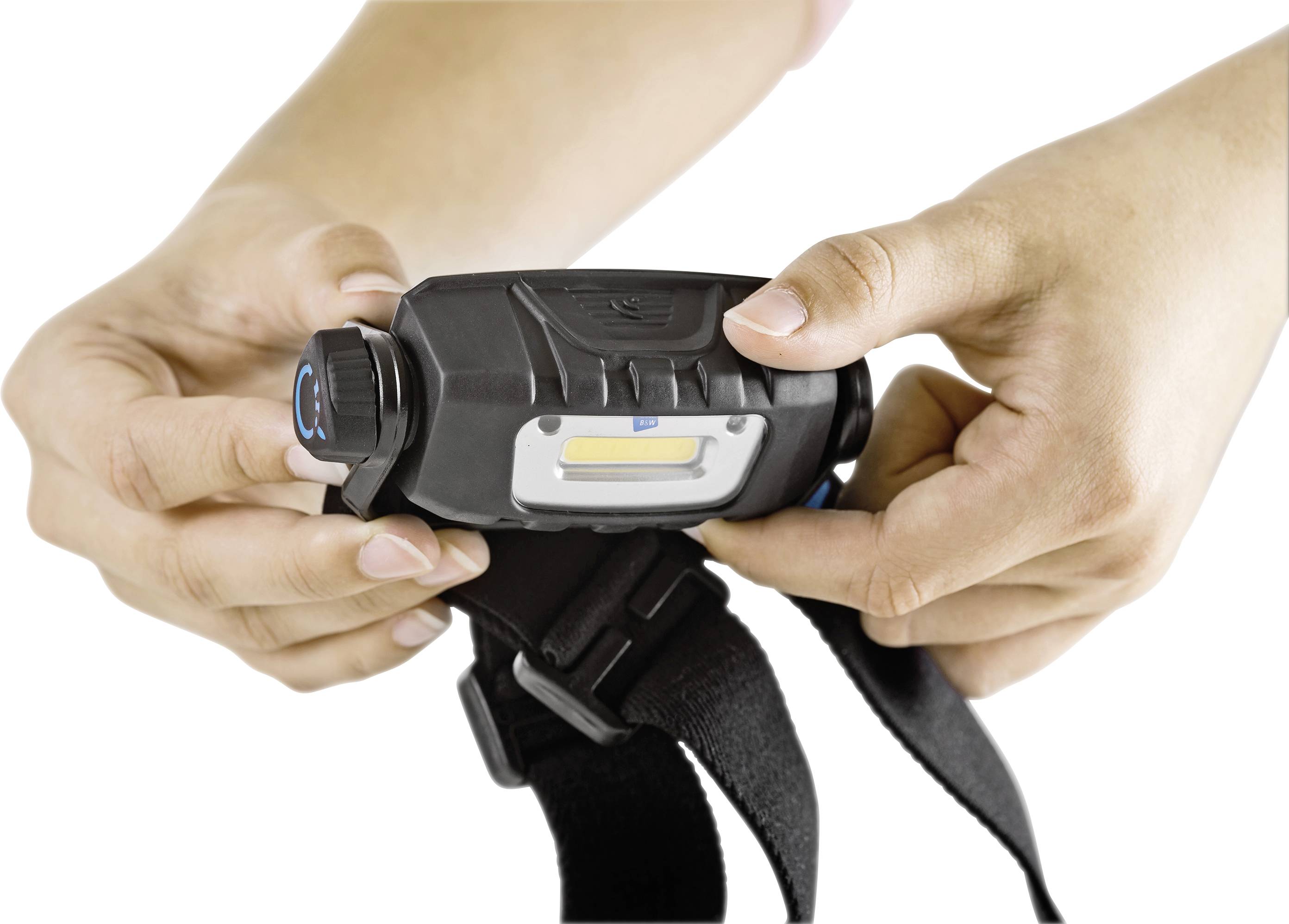 Lampe frontale LED B & W International Sensor Head à batterie 250 lm 7 h HL250SU