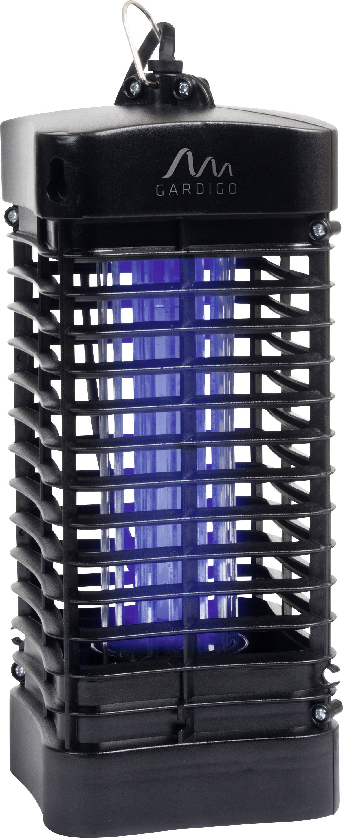 Destructeur d'insectes UV Gardigo 62303 (l x H x P) 100 x 255 x 100 mm noir 1 pc(s)