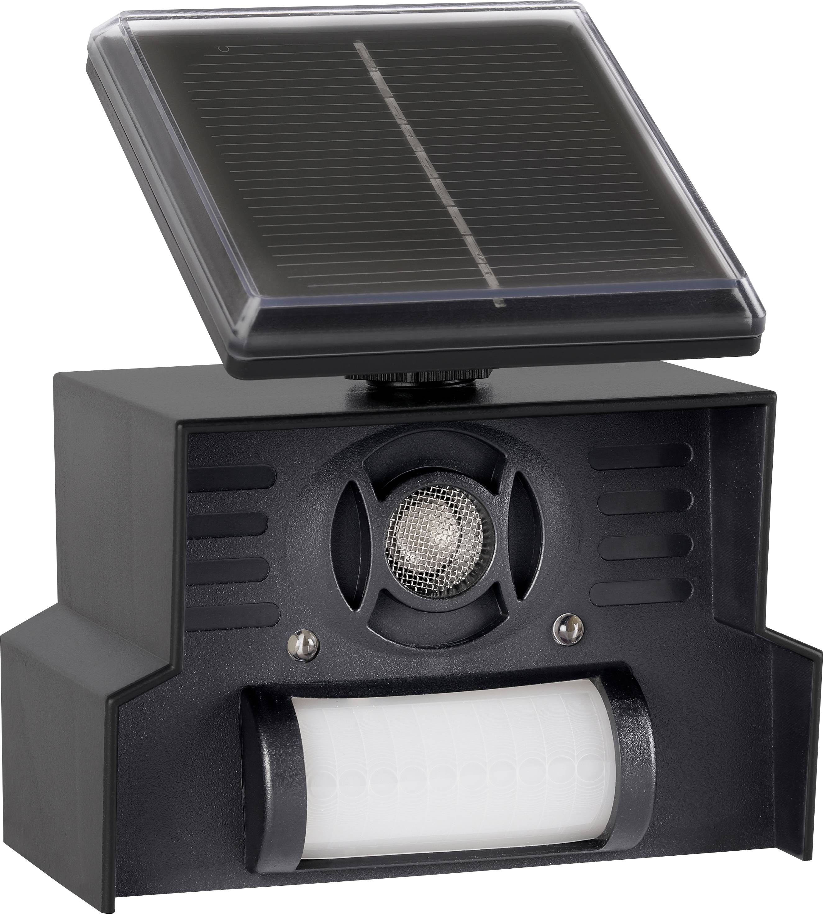 Répulseur d'animaux Gardigo Type de fonctions à ultrason, éclairage LED Champ d'action 45 m² 1 pc(s)