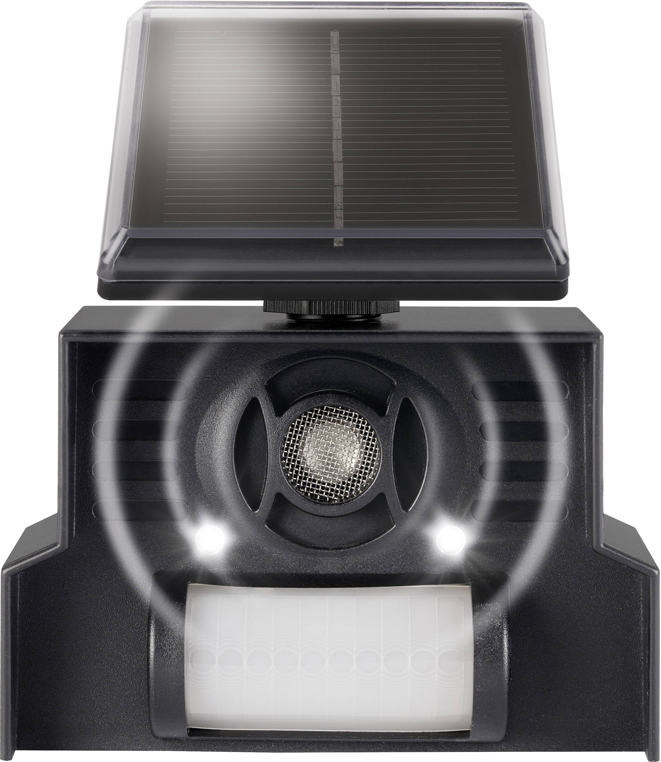 Répulseur d'animaux Gardigo Type de fonctions à ultrason, éclairage LED Champ d'action 45 m² 1 pc(s)
