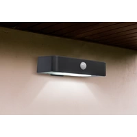 Applique solaire extérieure avec détecteur de mouvement Sygonix SY-4677502 LED SMD 1 W blanc froid noir Applique solaire extérieure avec détecteur de mouvement Sygonix SY-4677502 LED SMD 1 W blanc froid noir