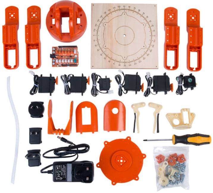 Arduino Kit de bras robotisé T050000 TinkerKit Braccio Robotic Arm T050000