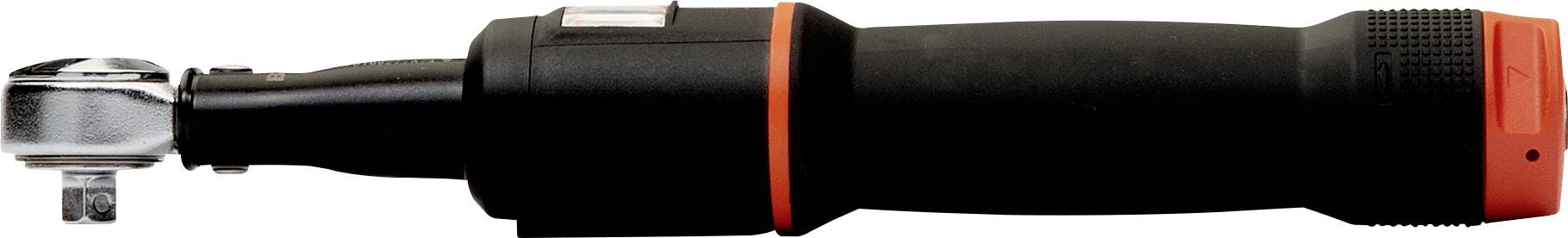 Bahco 74WR-15 Clé dynamométrique avec cliquet, avec carré mâle traversant, bloquant, pour embouts interchangeables 3 - 15 Nm