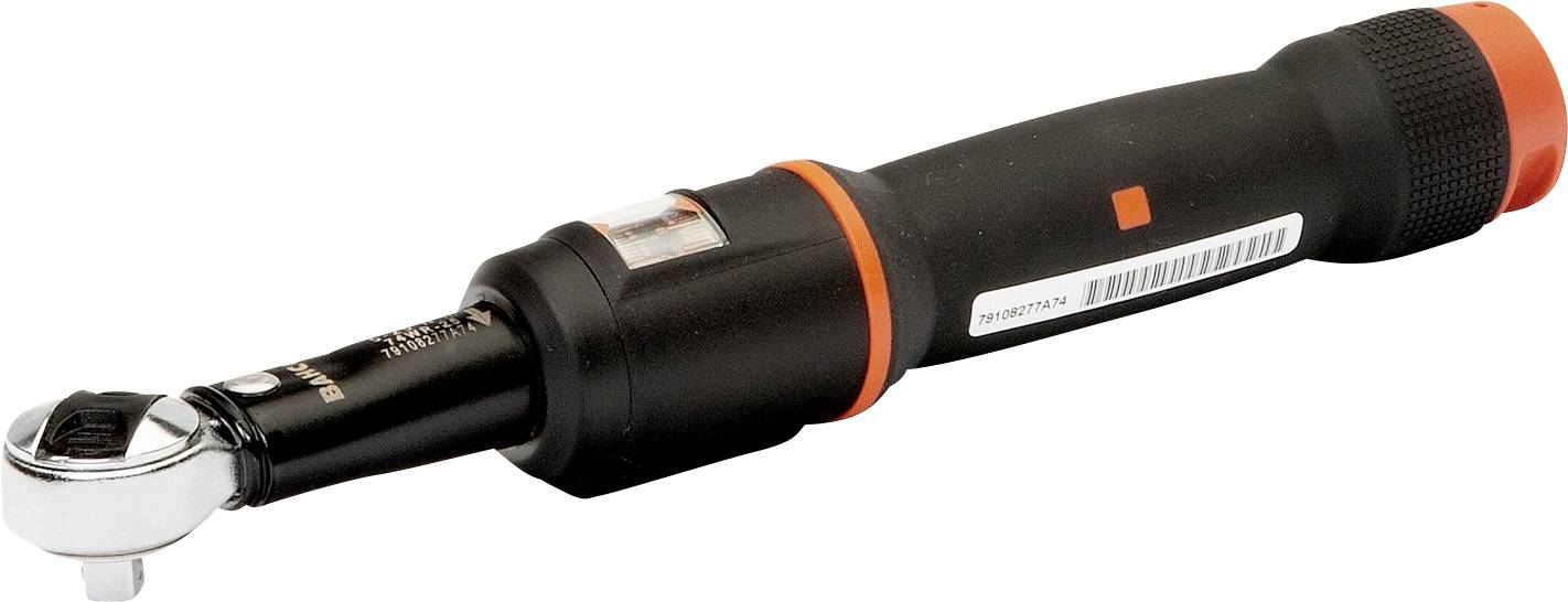 Bahco 74WR-25 Clé dynamométrique avec cliquet, avec carré mâle traversant, bloquant, pour embouts interchangeables 5 - 25 Nm