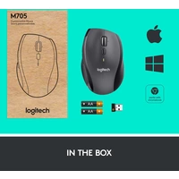 Souris Logitech M705 Marathon laser noir 5 Boutons 1000 dpi Souris Logitech M705 Marathon laser noir 5 Boutons 1000 dpi