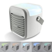 X4-LIFE Refroidisseur d'air (L x l x H) 15.2 x 17.4 x 17.3 cm avec batterie, avec éclairage, avec lumières d'ambiance au choix X4-LIFE Refroidisseur d'air (L x l x H) 15.2 x 17.4 x 17.3 cm avec batterie, avec éclairage, avec lumières d'ambiance au choix