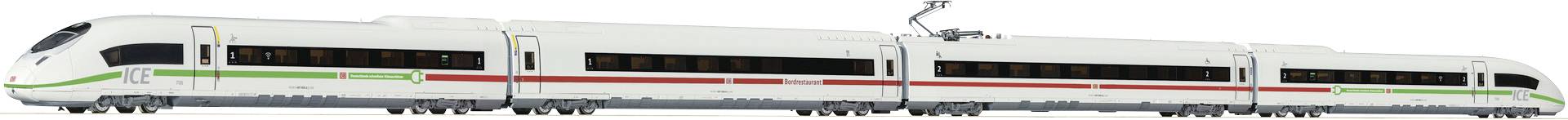 Roco 72094 H0 4 pcs Train 407 008-2 Velaro de la DB AG