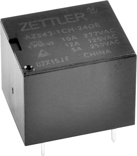 Zettler Electronics AZ943-1AH-12D Relais pour circuits imprimés 12 V/DC 15 1 NO (T)