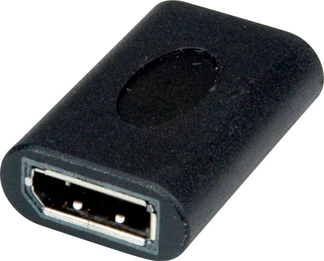Value 12.99.3165 Adaptateur [1x DisplayPort femelle - 1x DisplayPort femelle] noir
