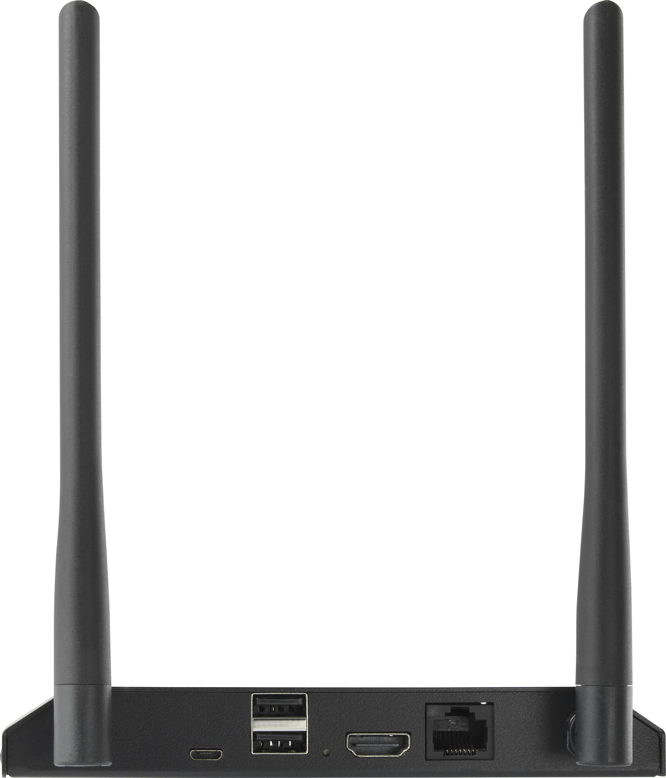 SpeaKa Professional SP-VShare Système de présentation sans fil 4K UHD Multi Viewer 4x, fonction tableau blanc numérique