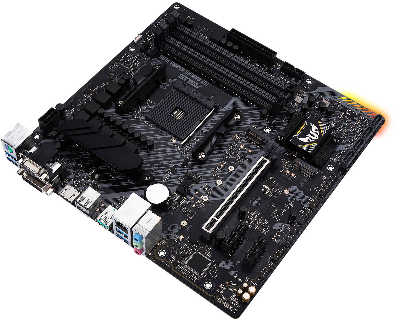 Asus TUF GAMING A520M-PLUS Carte mère Socket (PC) AMD AM4 Facteur de forme (détails) Micro-ATX