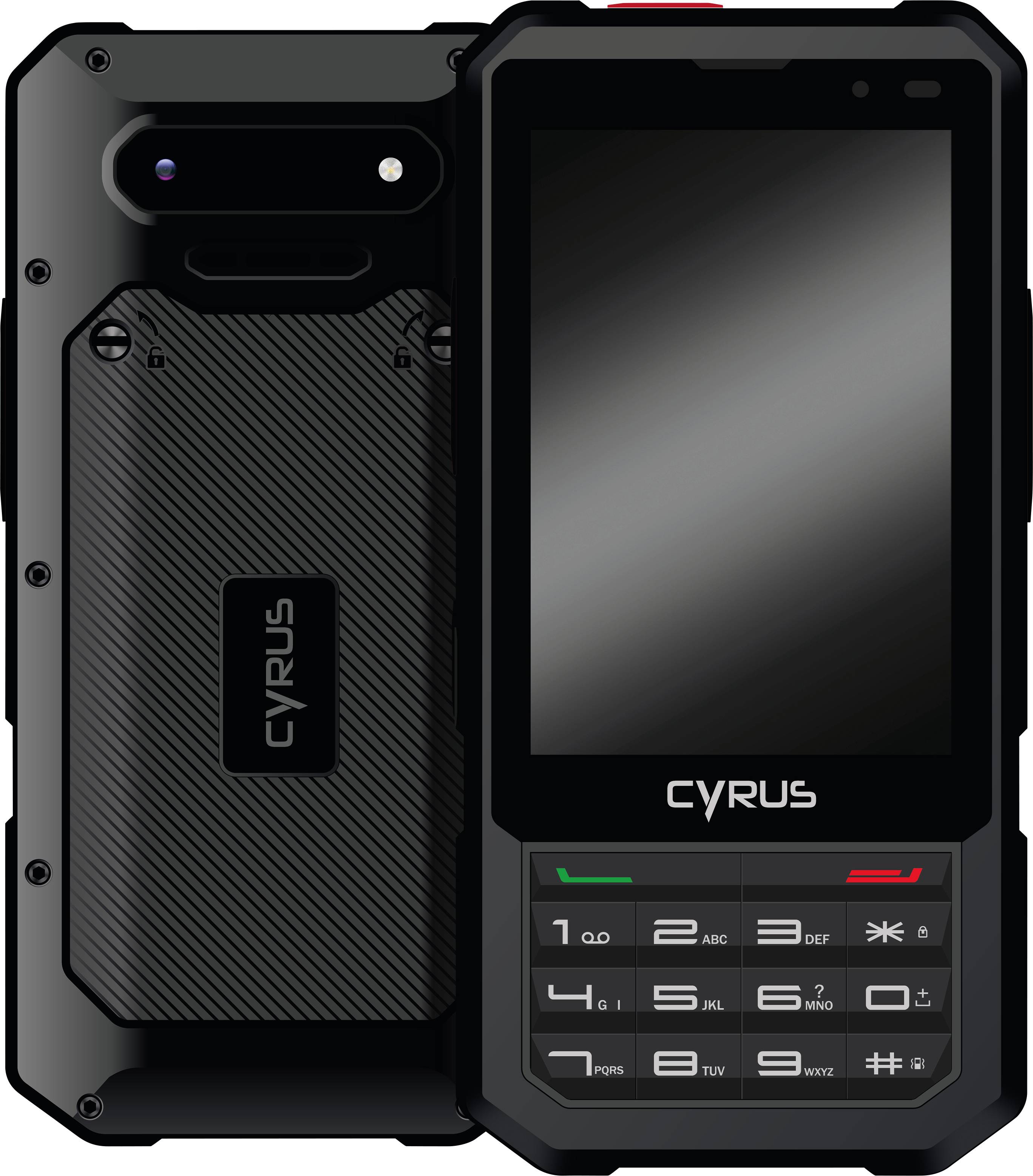 Cyrus CM17 XA Téléphone portable outdoor noir