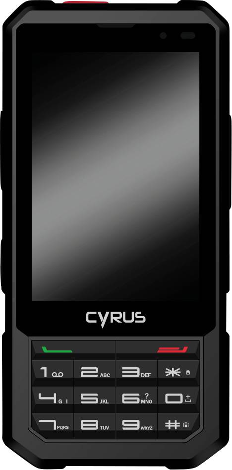 Cyrus CM17 XA Téléphone portable outdoor noir