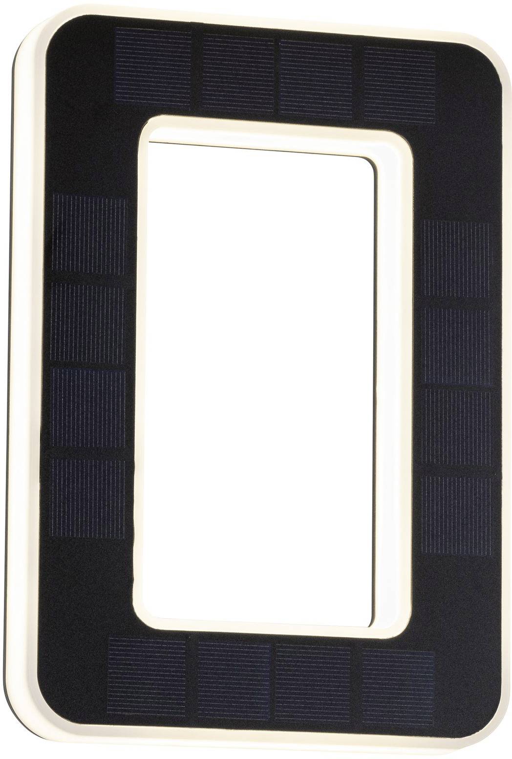 Paulmann 79851 Eclairage solaire pour numéro de maison 0.20 W blanc chaud noir
