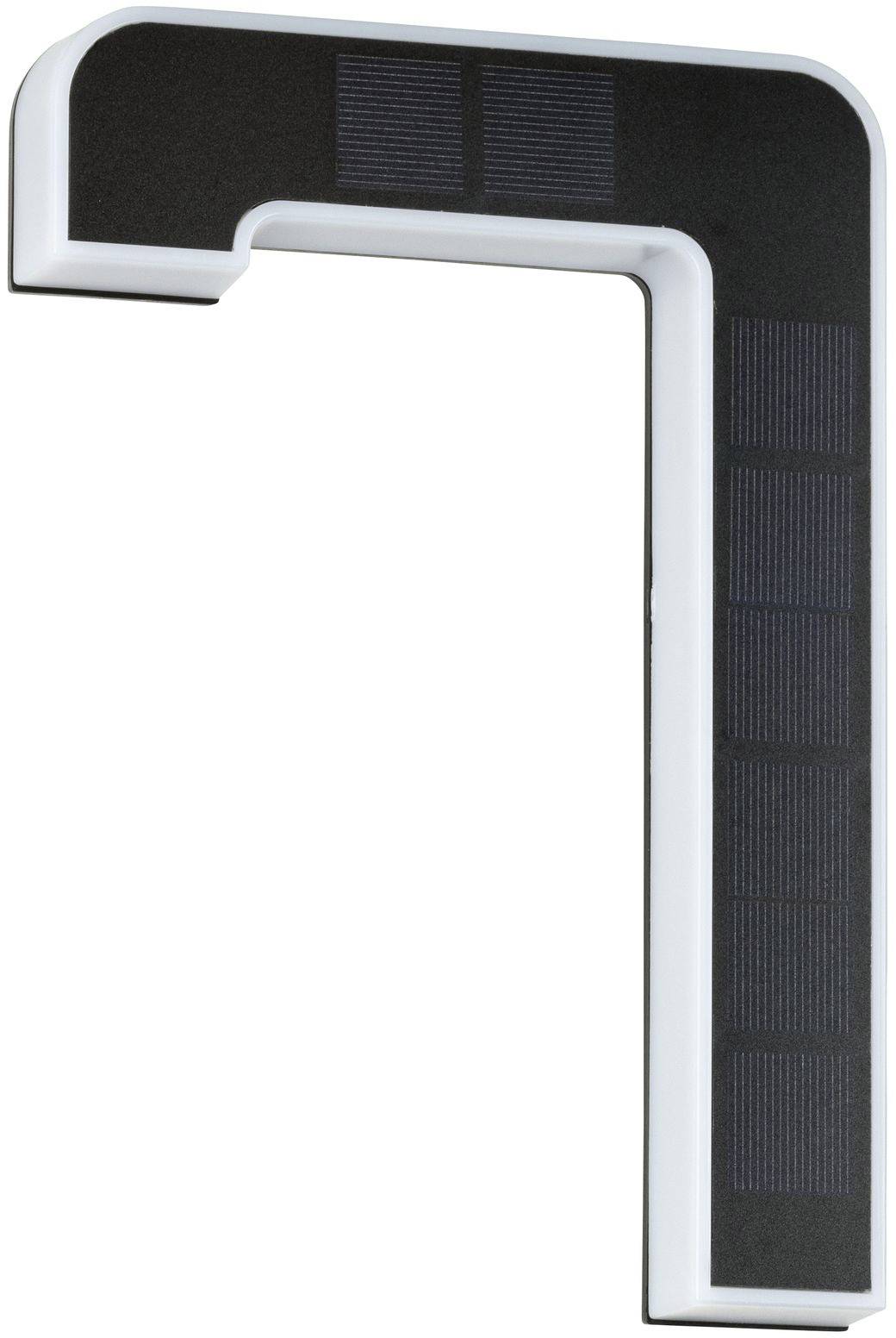 Paulmann 79848 Eclairage solaire pour numéro de maison 0.20 W blanc chaud noir
