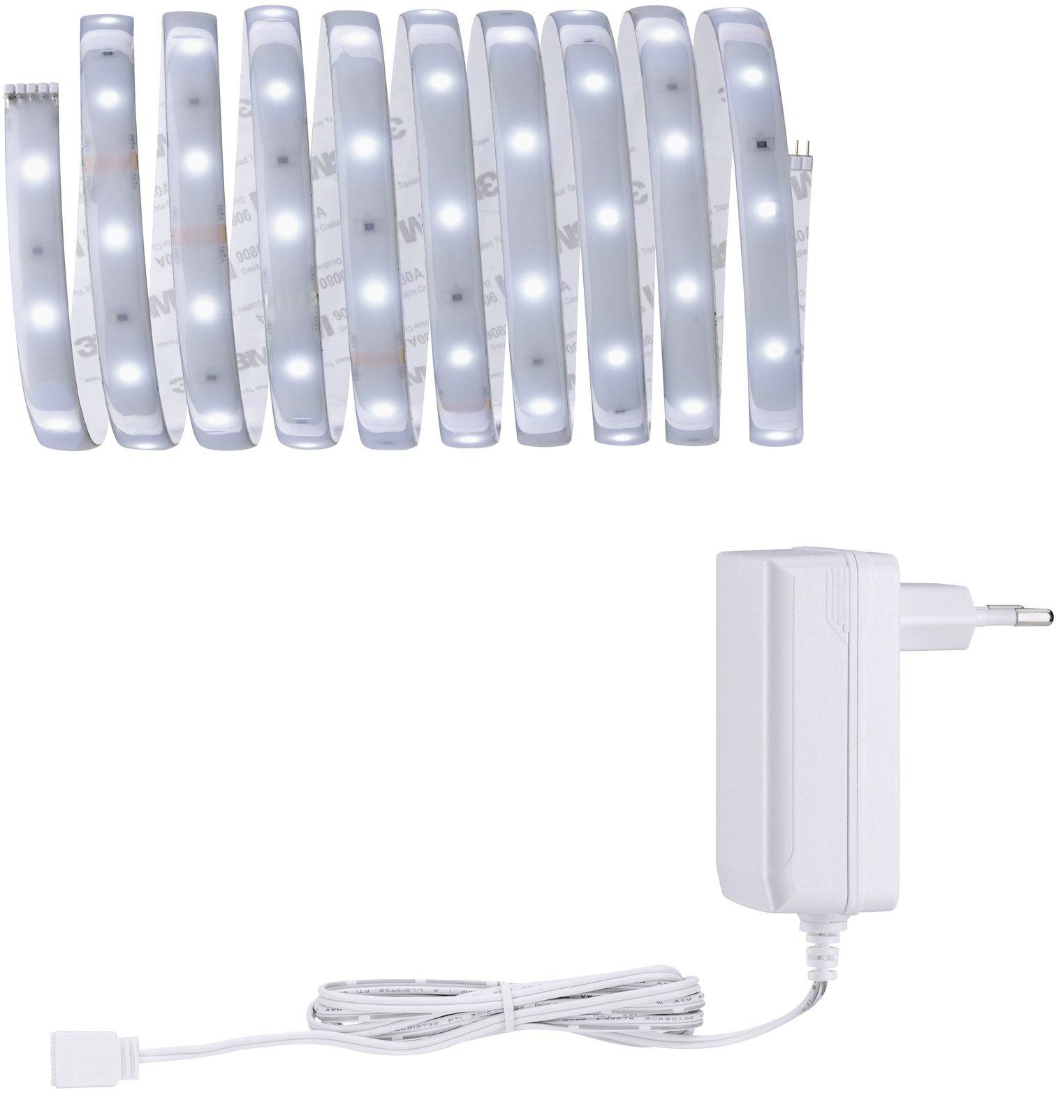 Paulmann 79873 Ruban LED (Base) avec connecteur mâle 24 V 3 m blanc lumière du jour