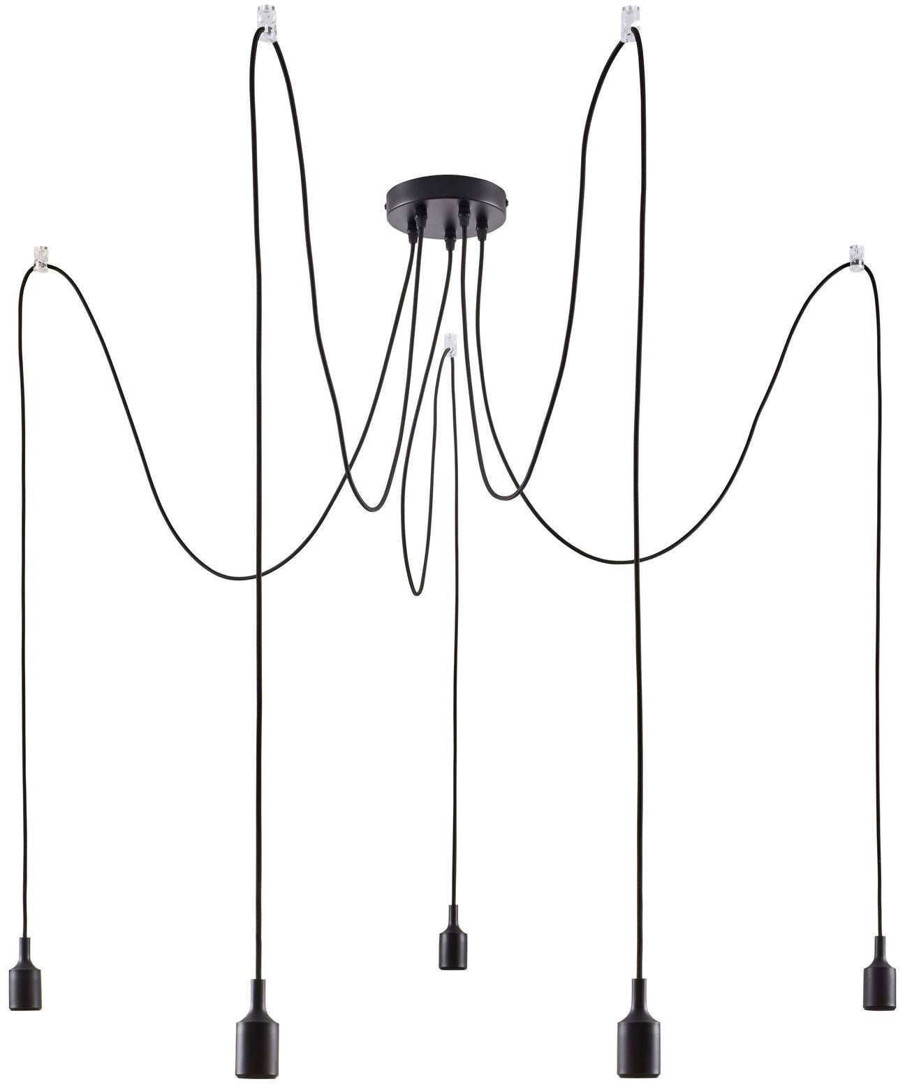 Paulmann Ketil 50389 Luminaire à suspendre LED E27 noir