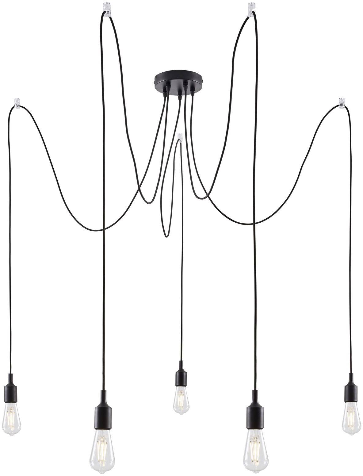 Paulmann Ketil 50389 Luminaire à suspendre LED E27 noir