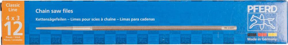 PFERD 11004153 Pièces de scie à chaîne rond ø 3,5 mm Classic Line Longueur 200 mm 6 pc(s)