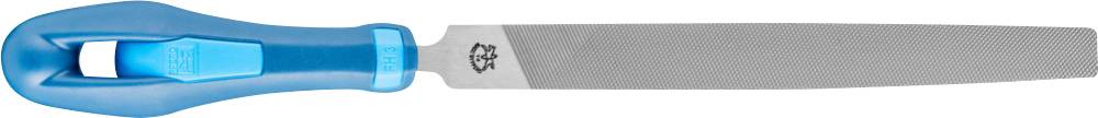 PFERD 11216156 Lime d'atelier à pointe plate Heb 1 avec poignée ergonomique pour un enlèvement de matière et un dégrossissage