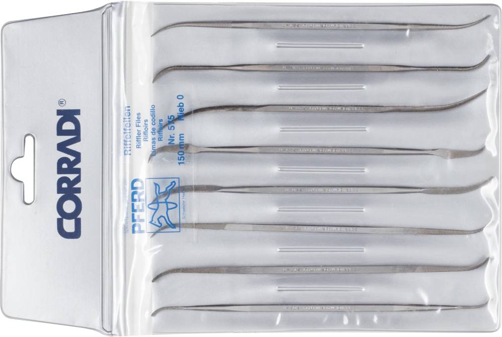 PFERD 19505752 SET de limes de précision 8 pièces Type 575 suisse voleur 0 grossier Longueur 150 mm 1 pc(s)