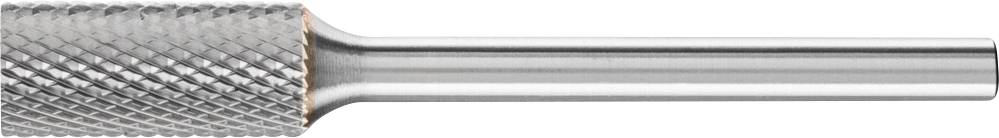 Outil métallique avec une poignée cannelée et un manche cylindrique, adapté pour l'usinage de précision ou le perçage.