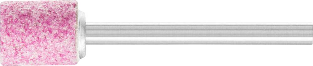 Embout de ponçage rose avec tige métallique, vue latérale. Utilisé pour les soins et la manucure, principalement pour limer les ongles.