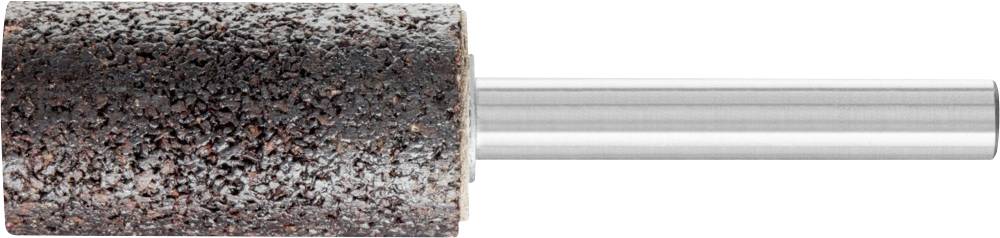 Un embout de meulage cylindrique à tige métallique, utilisé pour les finitions précises ou le polissage de surfaces.