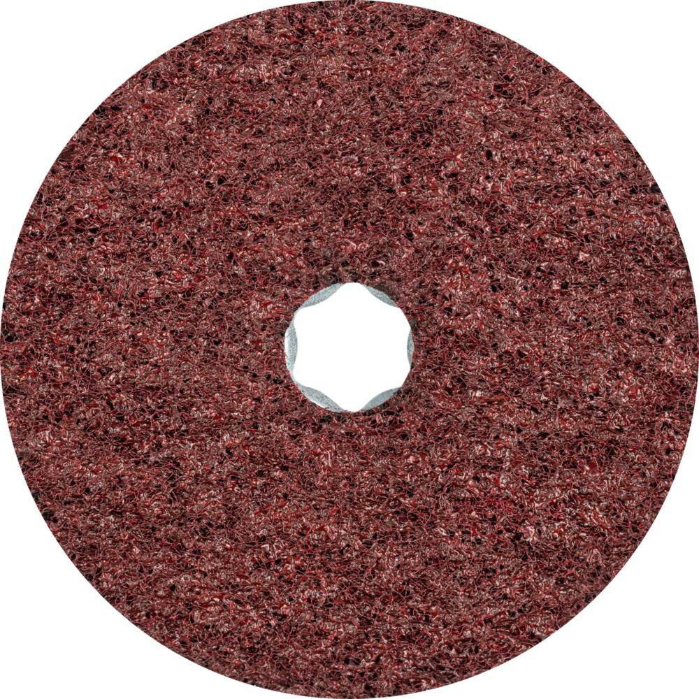 PFERD 42000061 Meule non tissée rigide C Ø 125 mm A 180M COMBICLICK pour ponçage fin et finition pour meuleuse d'angle Diamètre