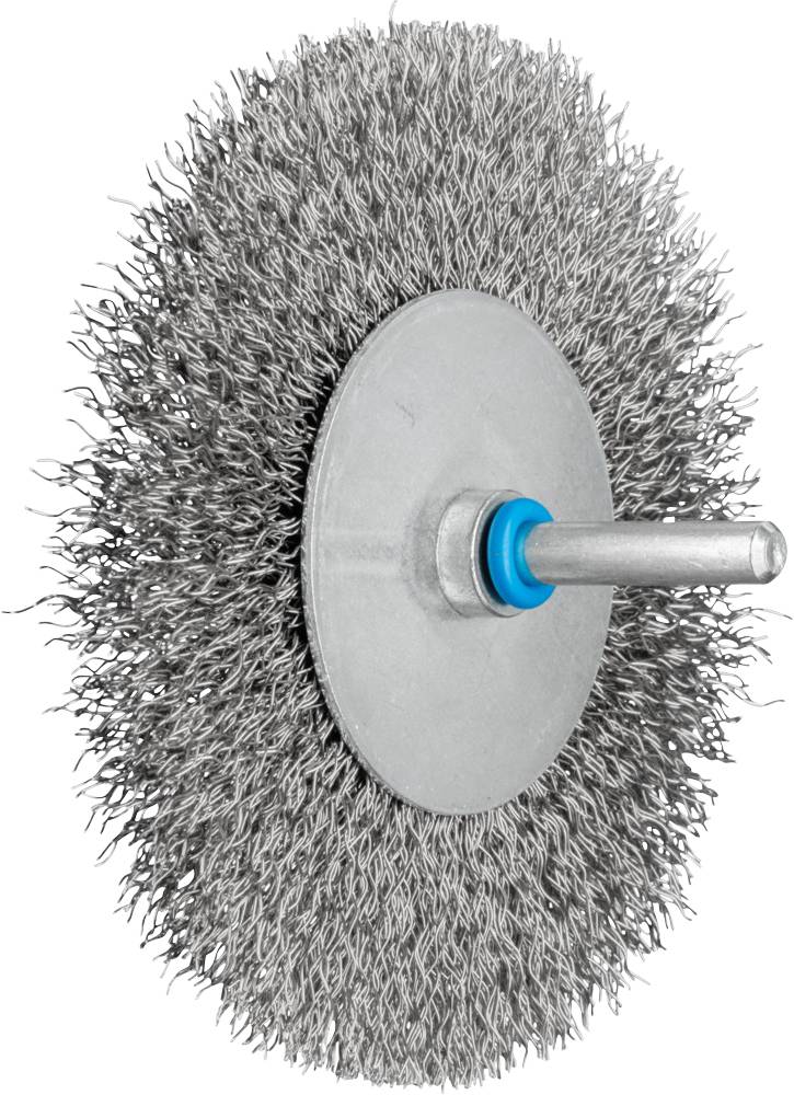 PFERD TOOLS Brosse ronde SANS contact RBU Ø 100 x 10 mm Ø tige 6 mm Ø fil en acier inoxydable 0,30 43701020 10 pc(s)