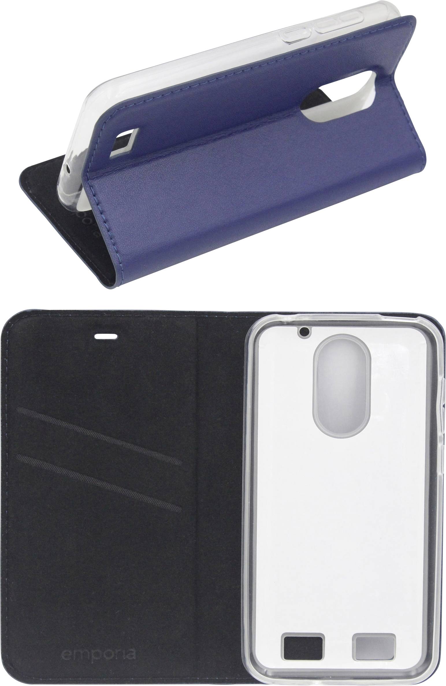 Emporia LTB-NAP-S4-BL Étui portefeuille Emporia SMART.4 bleu