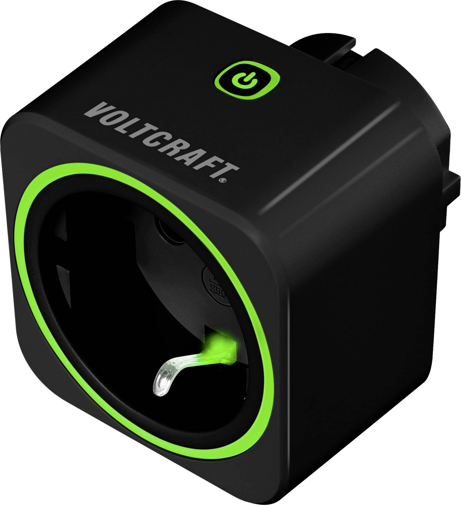 Compteur de coûts d'énergie VOLTCRAFT SEM6000 BLACK Interface Bluetooth, Export de données, fonction enregistreur de données