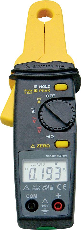 Multimetrix CM 605 Pince ampèremétrique numérique CAT III 300 V Affichage (nombre de points): 10000