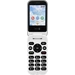 Primo by DORO 7080 Téléphone portable à clapet pour séniors Touche SOS graphite, blanc Primo by DORO 7080 Téléphone portable à clapet pour séniors Touche SOS graphite, blanc