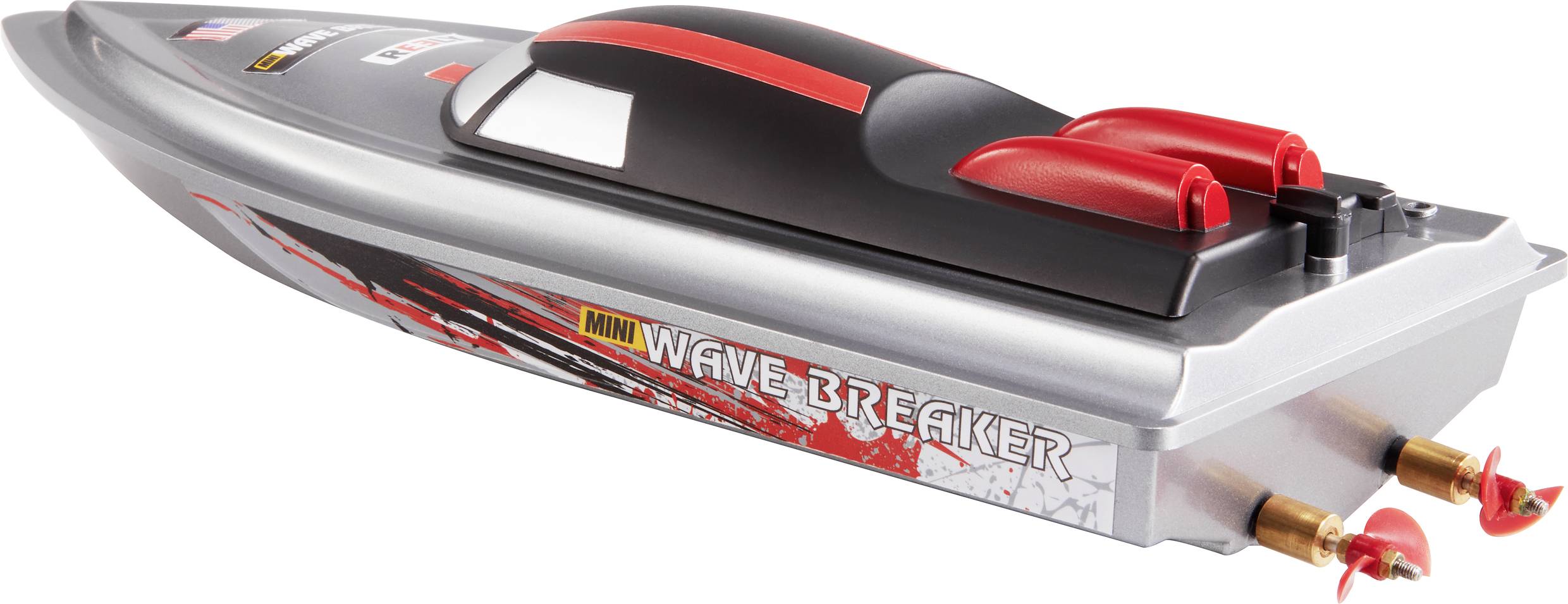 Reely Mini Wavebreaker 2.0 Bateau RC débutant motorisé prêt à fonctionner (RtR) 335 mm