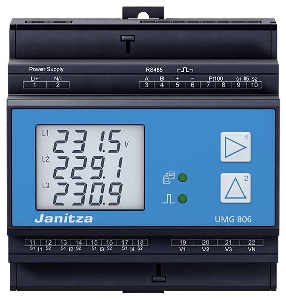 Janitza UMG 806 - Basisgerät 6TE